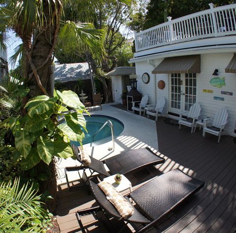Key West Bed and Breakfast Pool Area